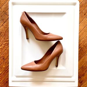 Fiorelli Tan Brown Nude Pumps High Heels Size 6